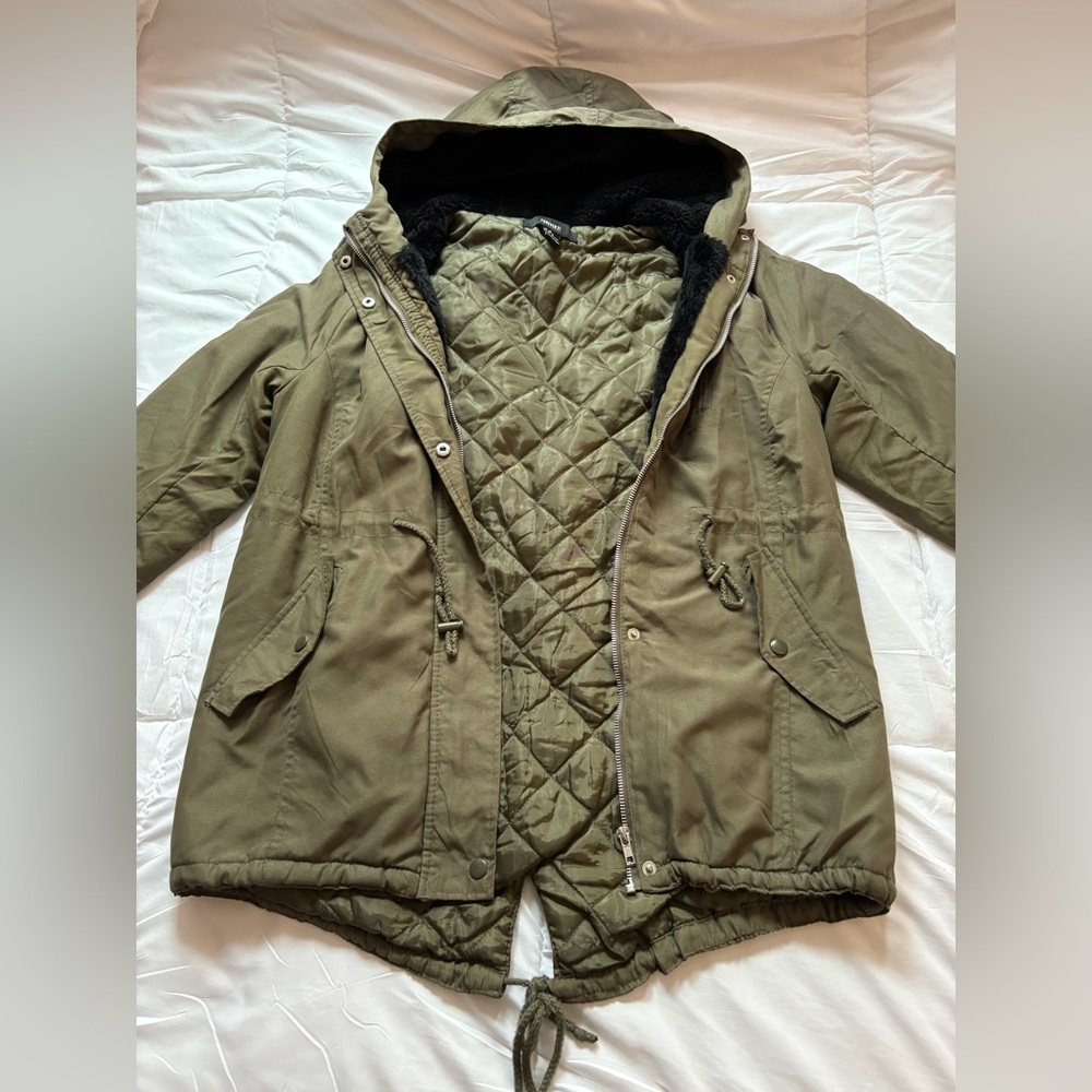 Forever 21 parka jacket
